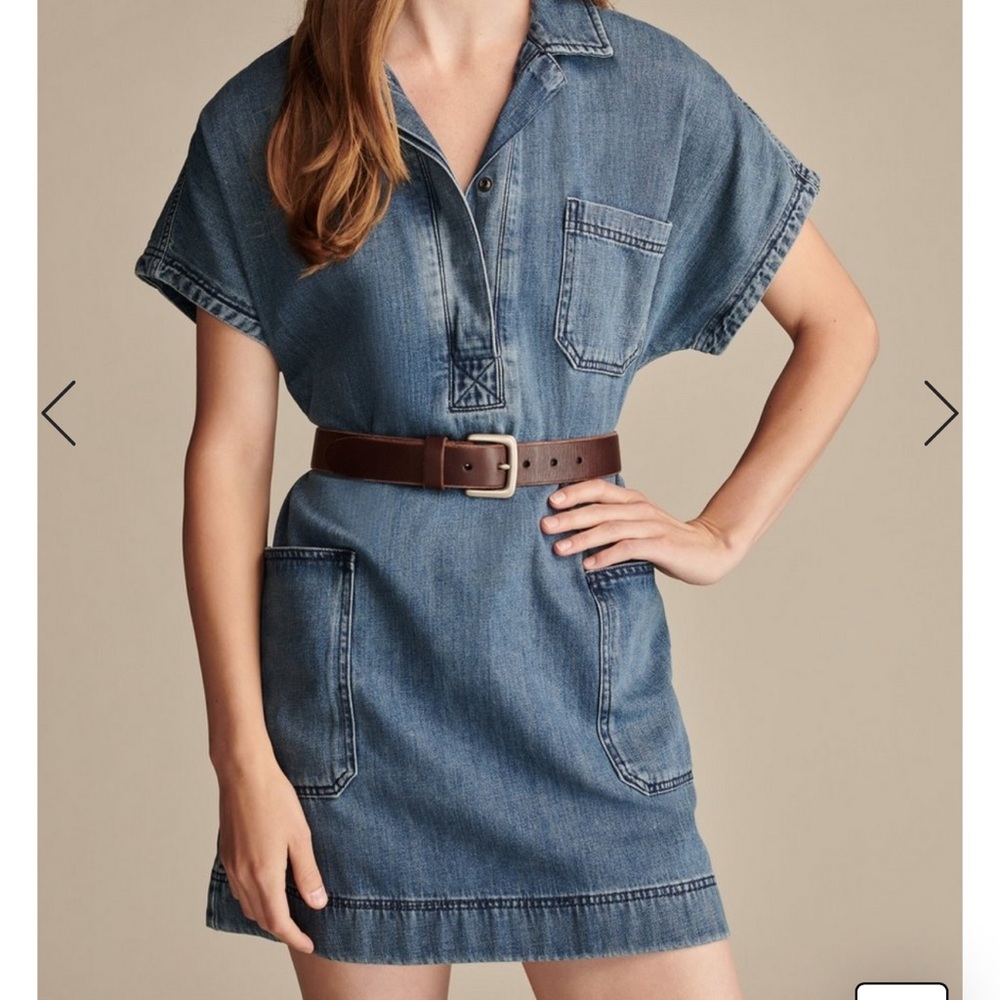 Denim Shirt Dress Dolman style sleeves — Lucky Brand
